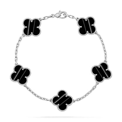 [Mysitc ]New  CLOVER 5 MOTIF PULSAR STONE BRACELET COLLECTION