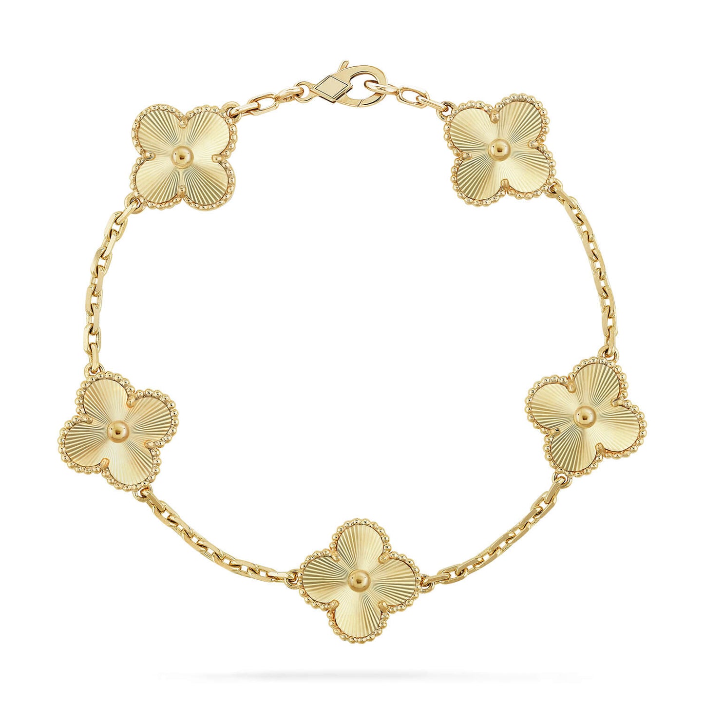 [Mysitc ]New  CLOVER 5 MOTIF LASER BRACELET COLLECTION