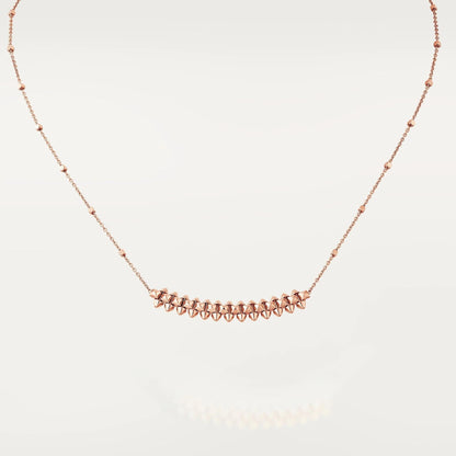 Mysitc CLASH PINK GOLD NECKLACE