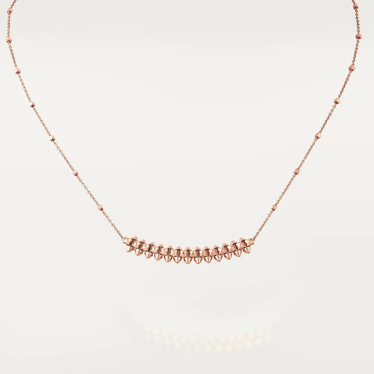 Mysitc CLASH PINK GOLD NECKLACE