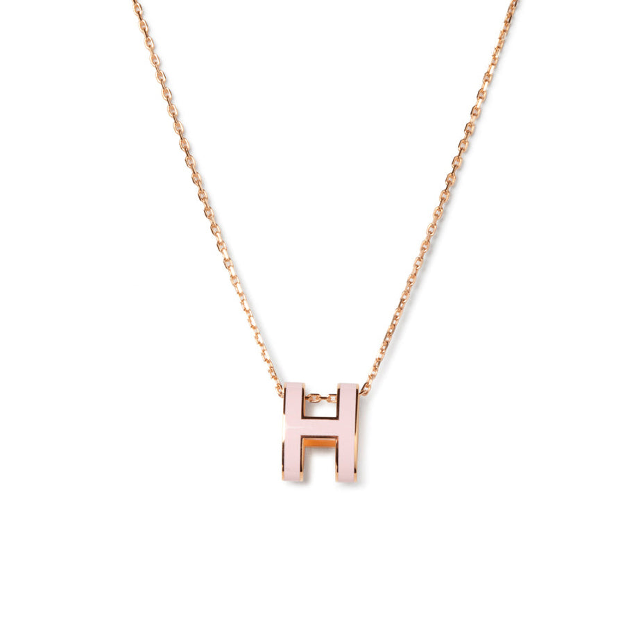 Mysitc POP H PEDANT PINK GOLD