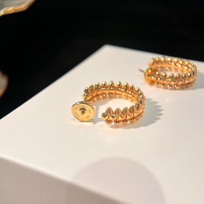 Mysitc CLASH SMALL HOOP EARRINGS