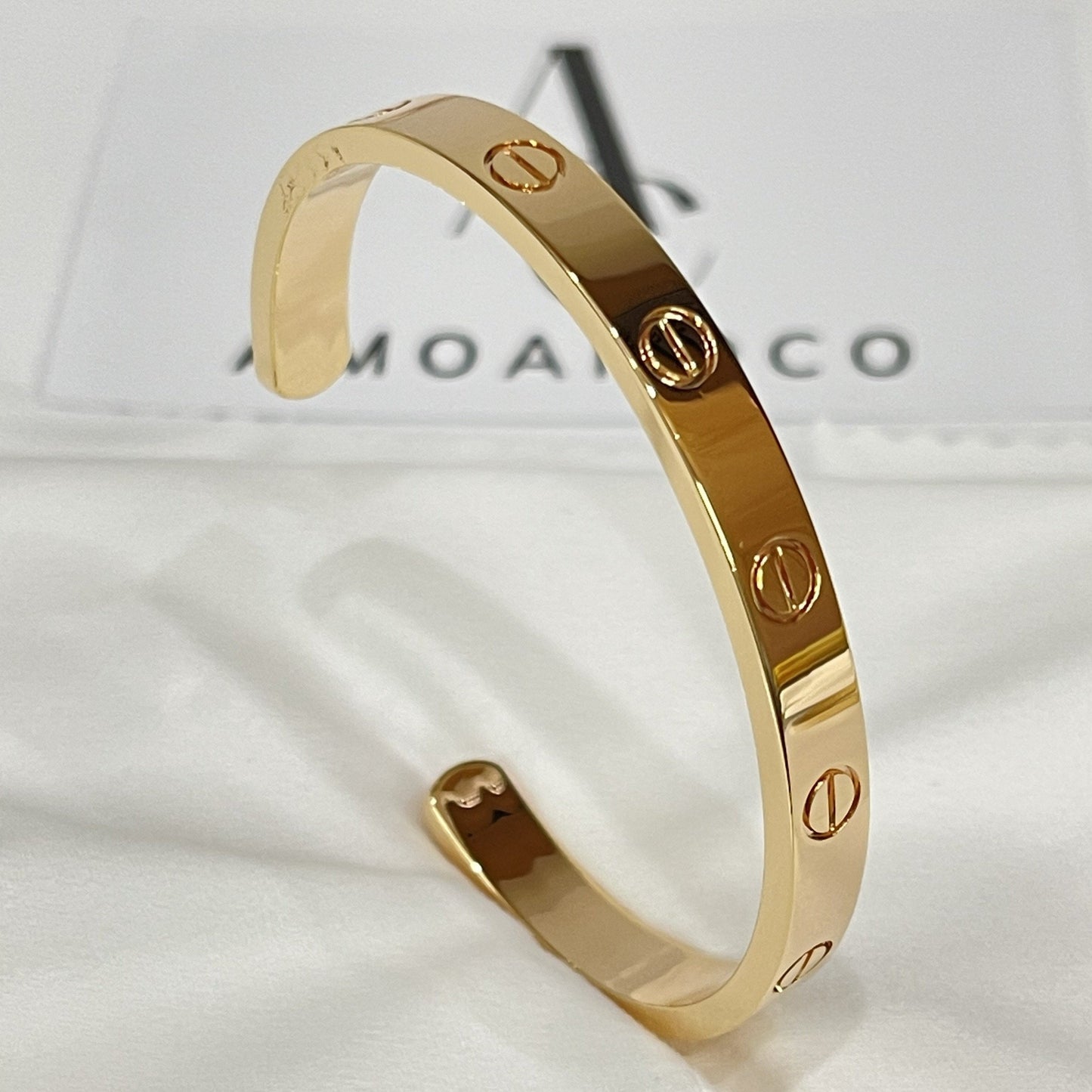 Mysitc LOVE BRACELET 6.1MM OPEN CUFF