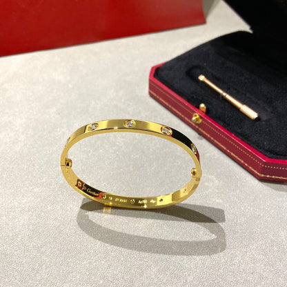 Mysitc LOVE BRACELET 6.1MM 10 DIAMONDS