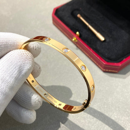 Mysitc LOVE BRACELET 6.1MM 10 DIAMONDS