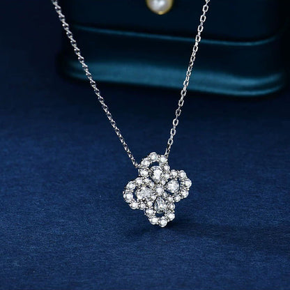 Mysitc LOOP NECKLACE FULL MOTIF DIAMOND 16MM MULTIPLE COLORS