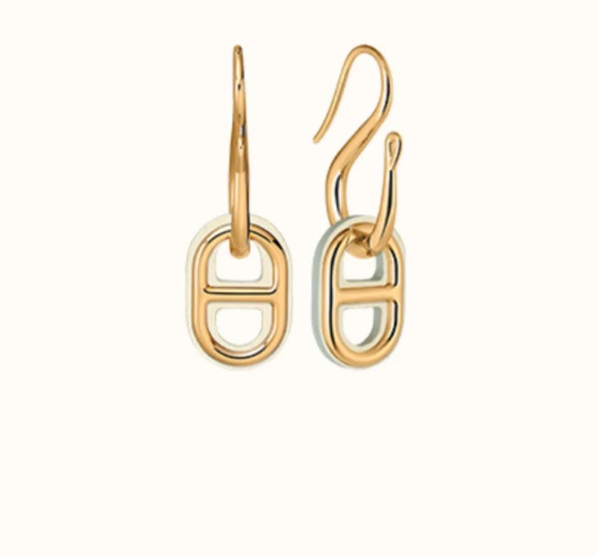 Mysitc HM O'MAILLON GOLD EARRINGS