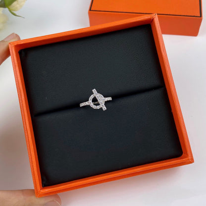 Mysitc ECHAPPEE RING SILVER DIAMOND
