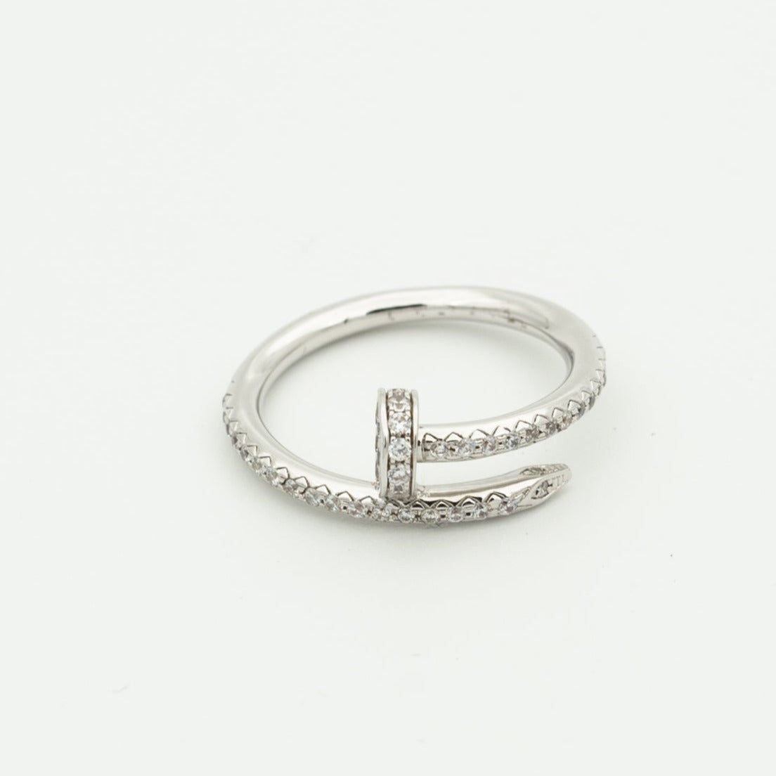 Mysitc JUSTE RING 1.8MM SILBER DIAMANTEN