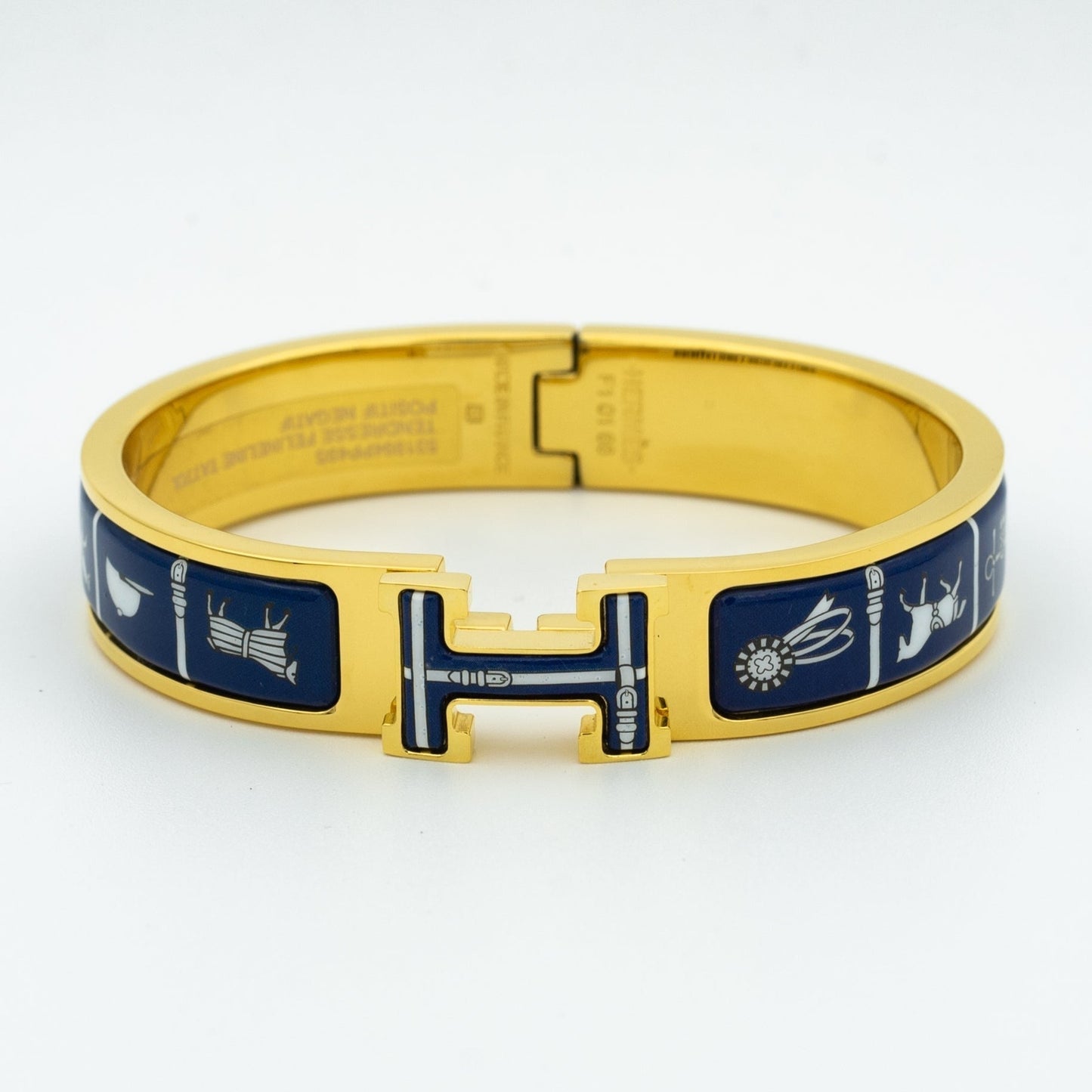 Mysitc H BRACELET BLUE CERAMIC