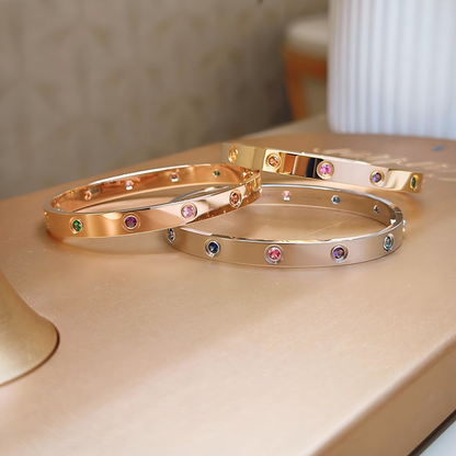 [Mysitc ] 2026 RAINBOW LOVE BRACELET 6.1MM  10 DIAMONDS