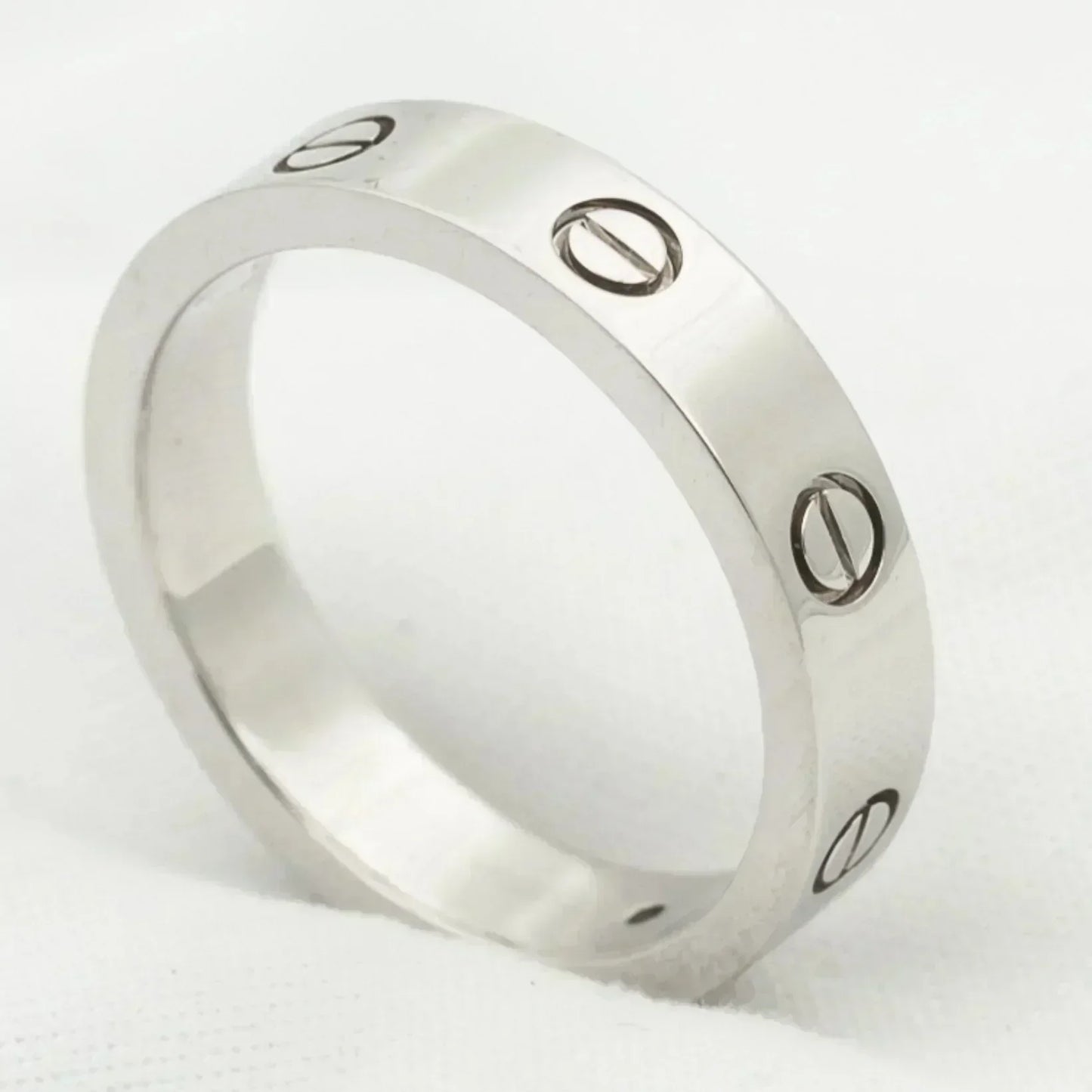 Mystic LOVE RING 4MM 1 DIAMANT SILBER