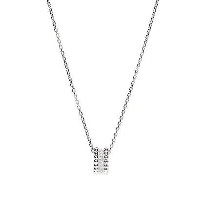 Mystische PERLEE DIAMANT HALSKETTE