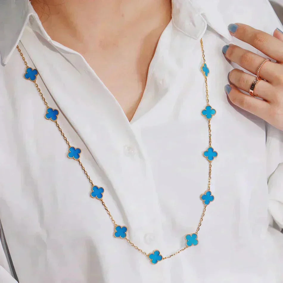 Mysitc CLOVER 20 MOTIFS TURQUOISE GOLD