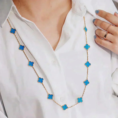 Mysitc CLOVER 20 MOTIFS TURQUOISE GOLD