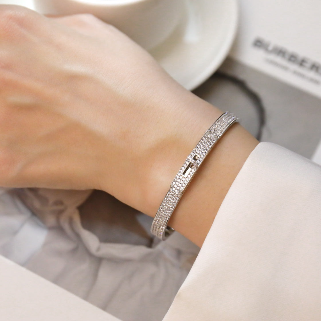 Mysitc KELLY ARMBAND DIAMANT PAVÉ