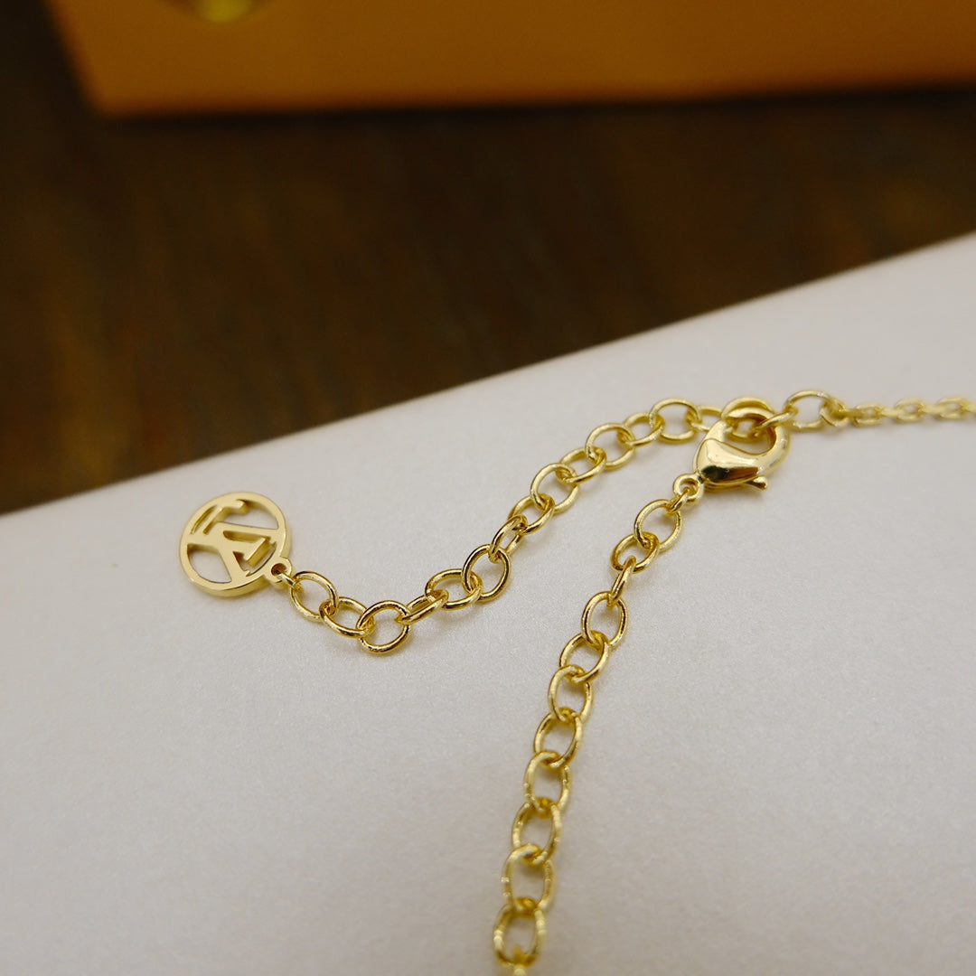 Mysitc BLOOMING SUPPLE NECKLACE BRASS