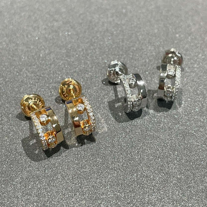 [Mystic ]BEWEGENDE ROMANE OHRRINGE DIAMANT