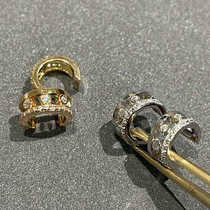 [Mystic ]BEWEGENDE ROMANE OHRRINGE DIAMANT