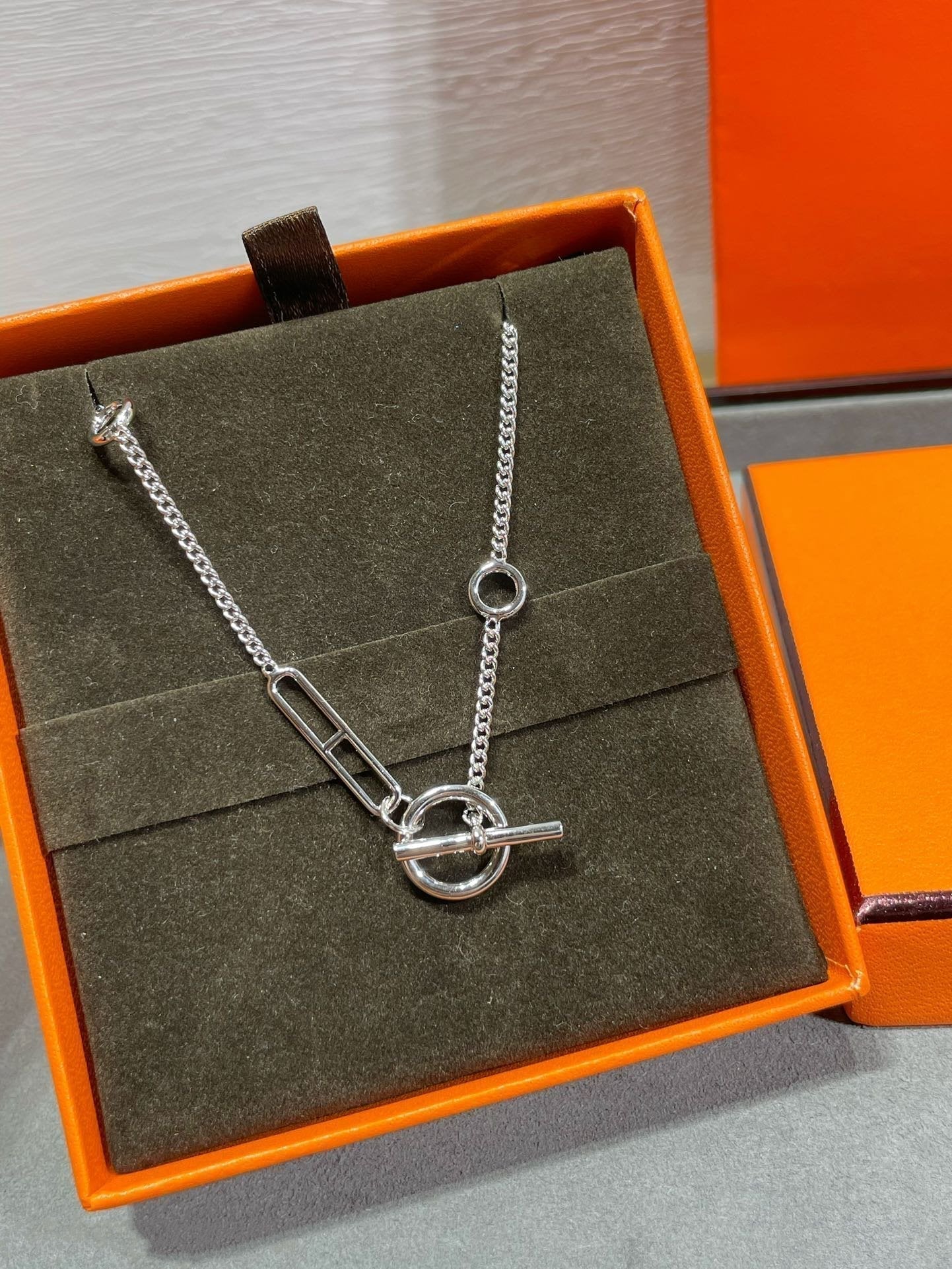 Mysitc HM STERLING CHAINE D'ANCRE HEART