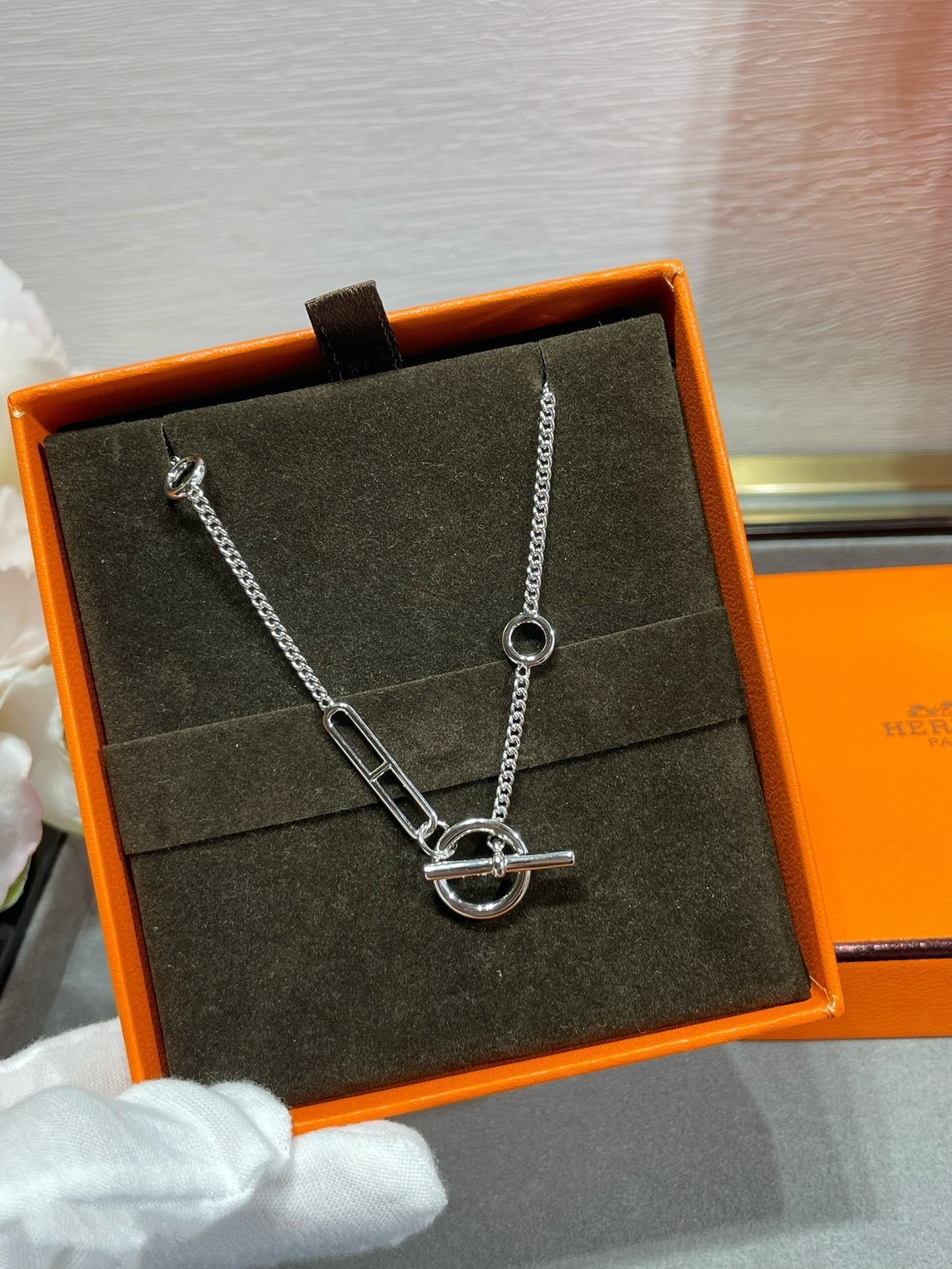 Mysitc HM STERLING CHAINE D'ANCRE HEART