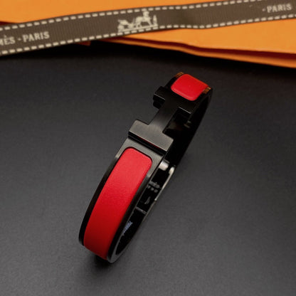 Mysitc CLIC HM SO SCHWARZ ROTES ARMBAND