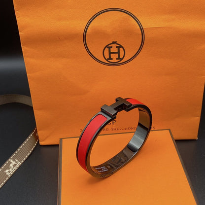 Mysitc CLIC HM SO SCHWARZ ROTES ARMBAND