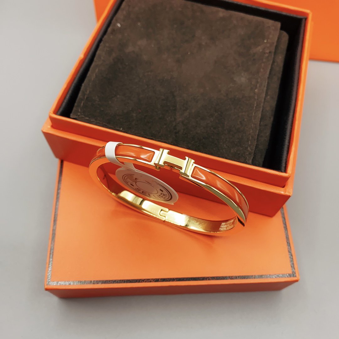 Mysitc CLASSIC HM CLIC RED 8MM ENAMEL BRACELET