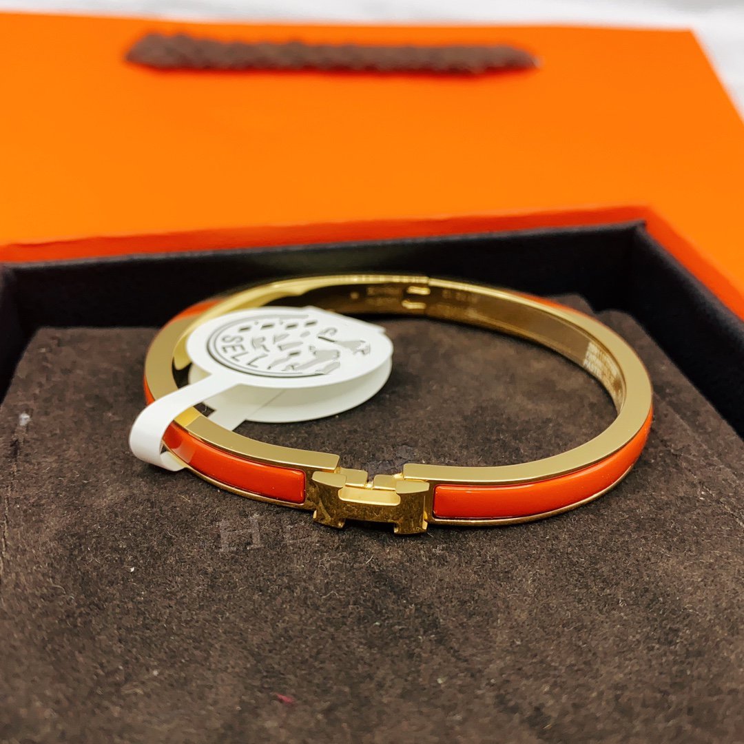 Mysitc CLASSIC HM CLIC RED 8MM ENAMEL BRACELET