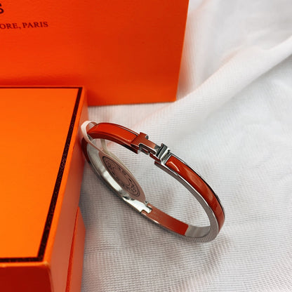 Mysitc CLASSIC HM CLIC RED 8MM ENAMEL BRACELET