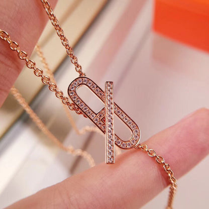 Mysitc HM FIRE PIG NOSE NECKLACE TRENDY STREET