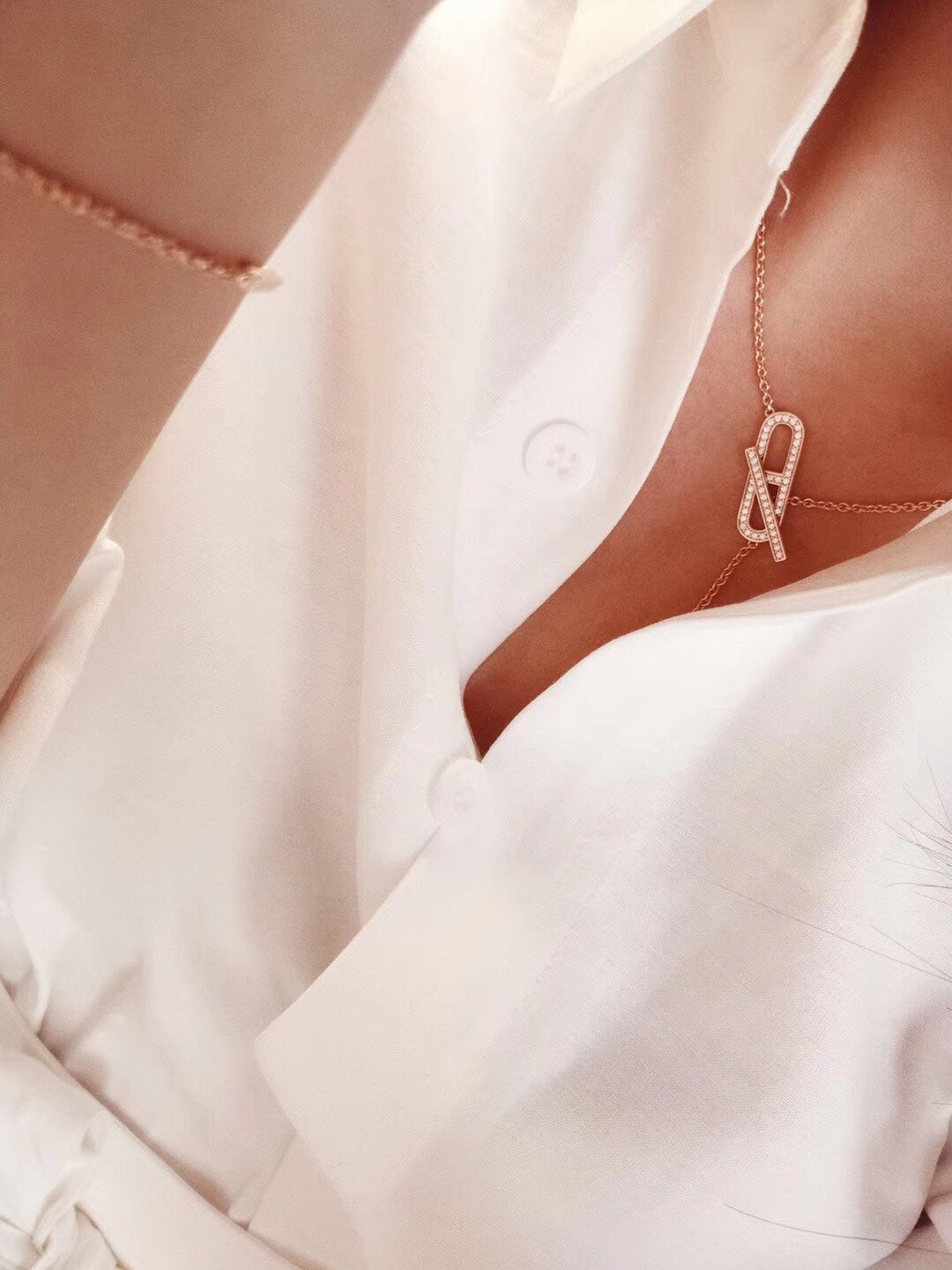 Mysitc HM FIRE PIG NOSE NECKLACE TRENDY STREET