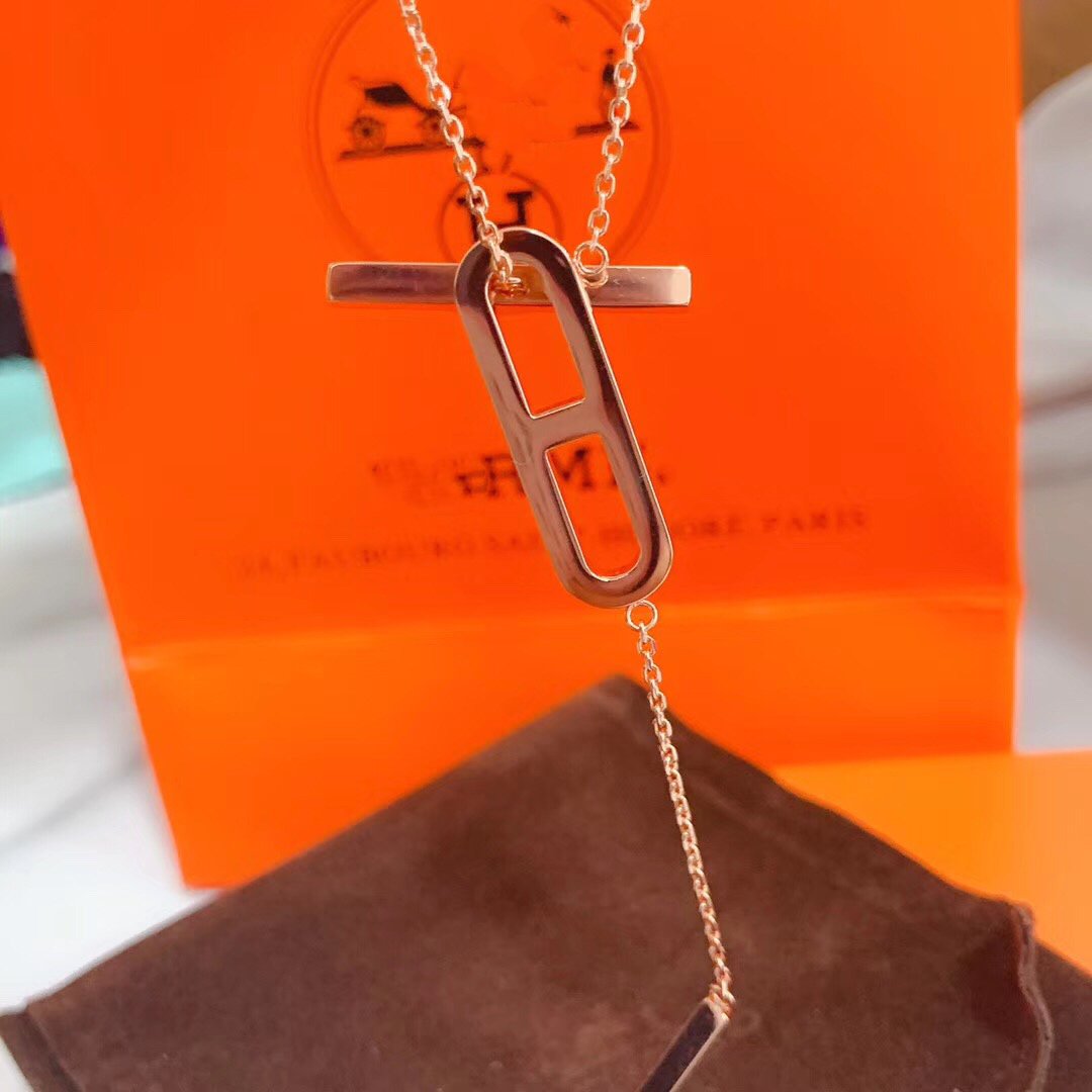 Mysitc HM NECKLACE PLATINUM ROSE GOLD DIAMOND