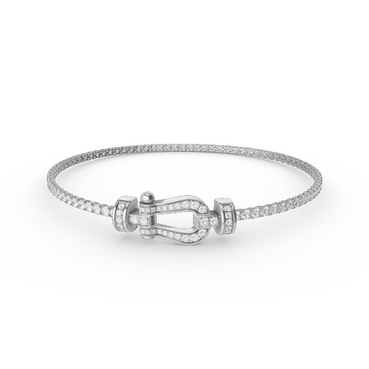 Mystic FORCE Hufeisen Diamant Tennisarmband
