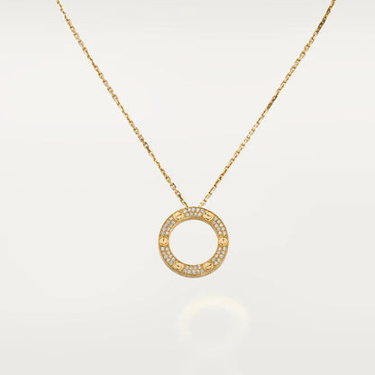 Mysitc LOVE NECKLACE ADJUSTABLE ROSE GOLD