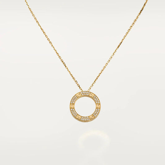 Mysitc LOVE NECKLACE ADJUSTABLE ROSE GOLD