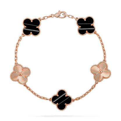 [Mysitc ]New  CLOVER 5 MOTIF PULSAR STONE BRACELET COLLECTION