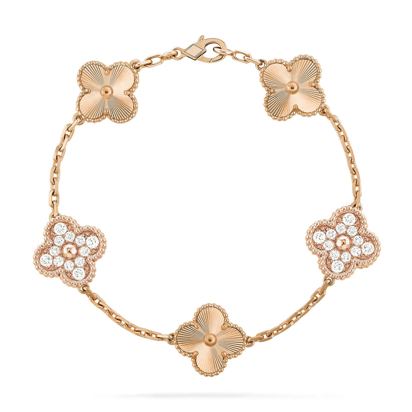 [Mysitc ]New  CLOVER 5 MOTIF LASER BRACELET COLLECTION