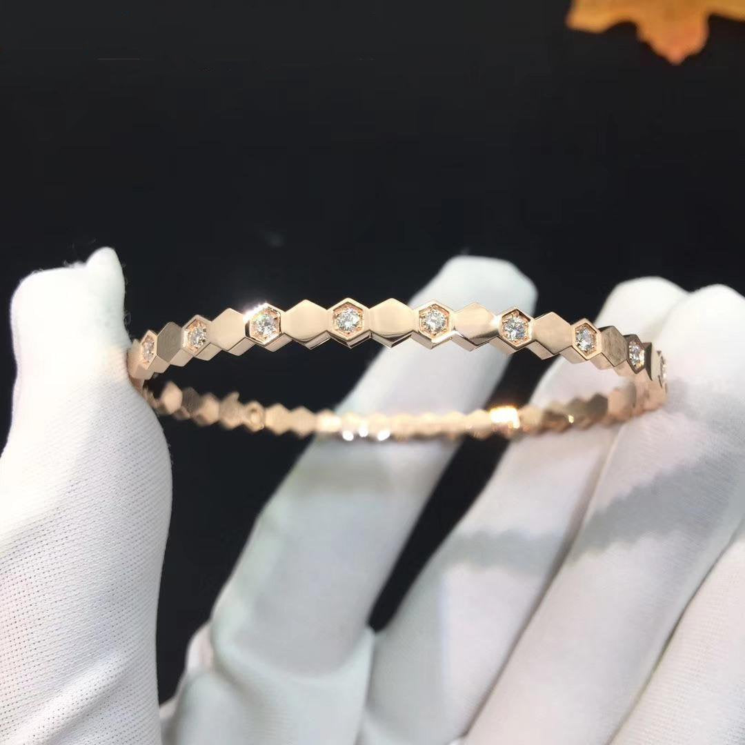 Mysitc BEE LOVE SILVER DIAMOND BRACELET