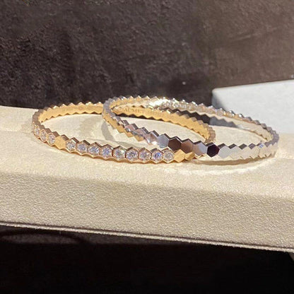 Mysitc BEE LOVE GOLD BRACELET FULL DIAMOND