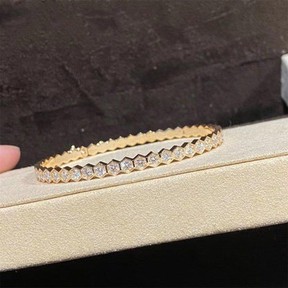 Mysitc BEE LOVE GOLD BRACELET FULL DIAMOND