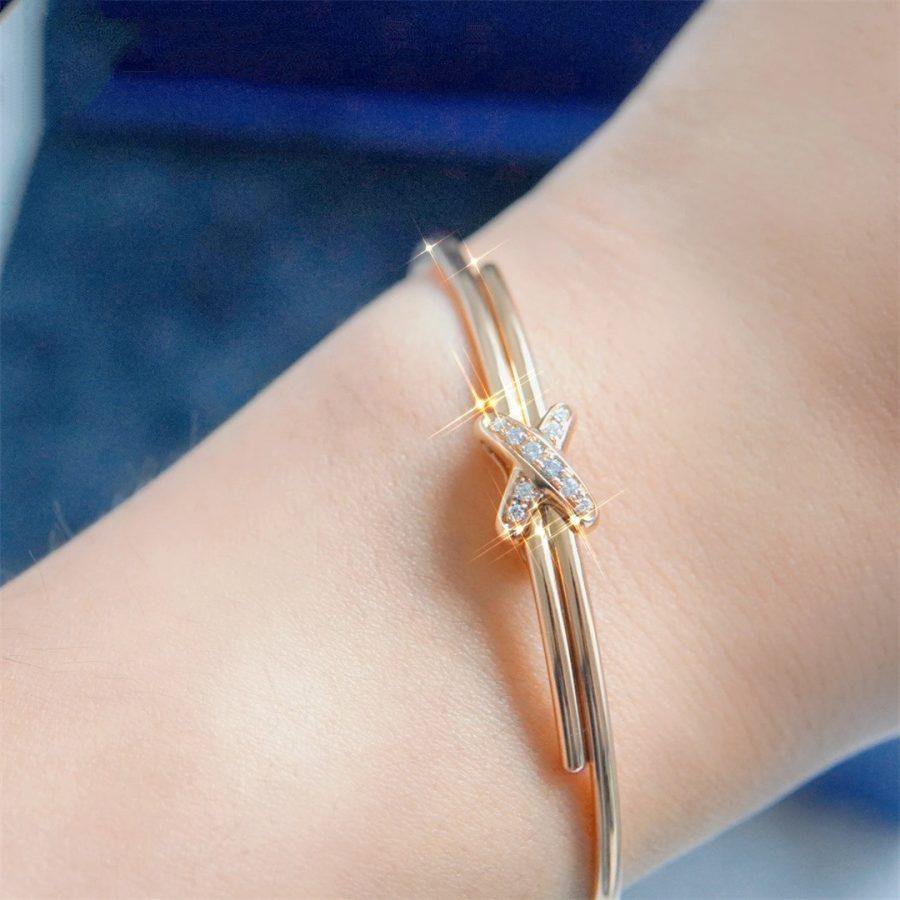 Mystic JEUX DE BRACELET ピンクゴールド ダイヤモンド