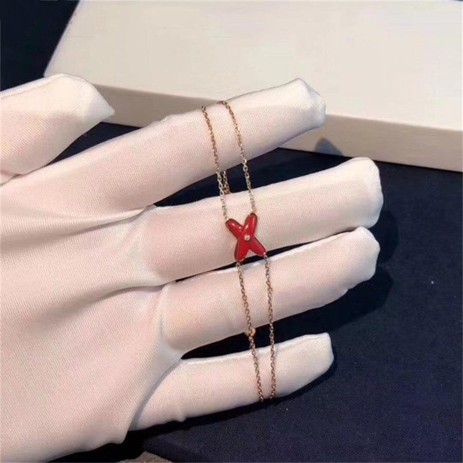 Mysitc JEUX BRACELET CARNELIAN PINK GOLD 1 DIAMOND