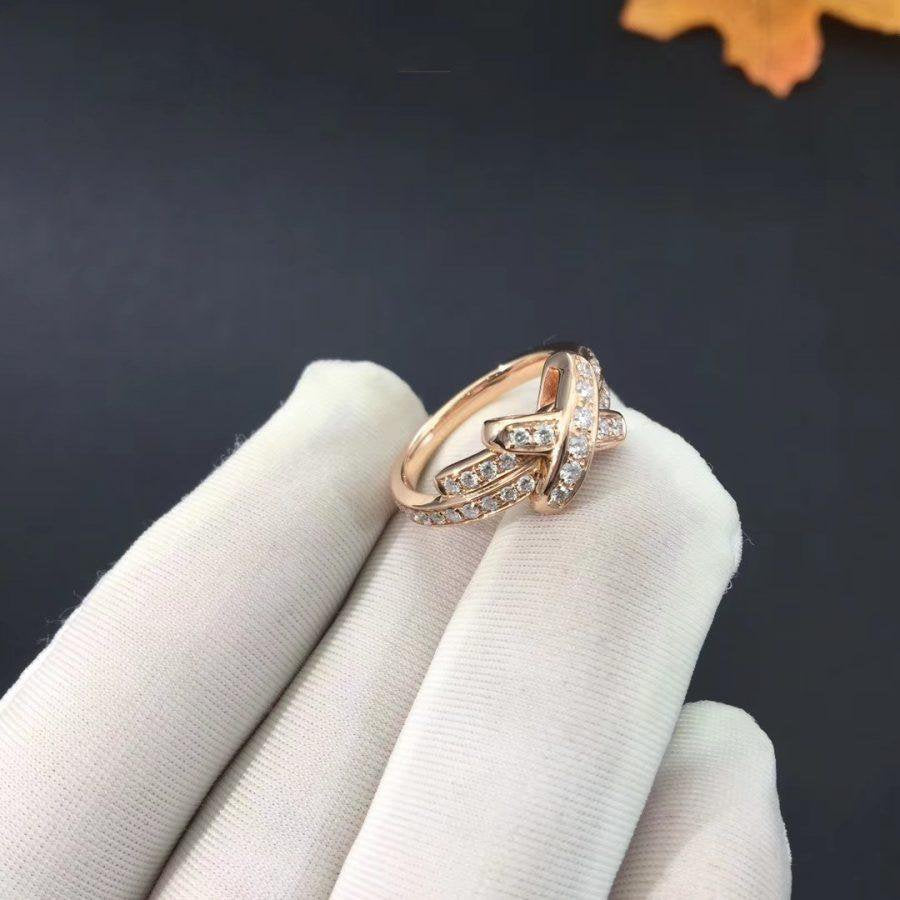 Mysitc JEUX DE RING PINK GOLD DIAMOND