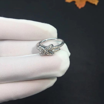 Mysitc SILBERNER DIAMANTRING
