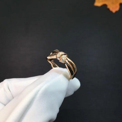 MYSTIC LIENS RING ROSÉGOLD DIAMANT