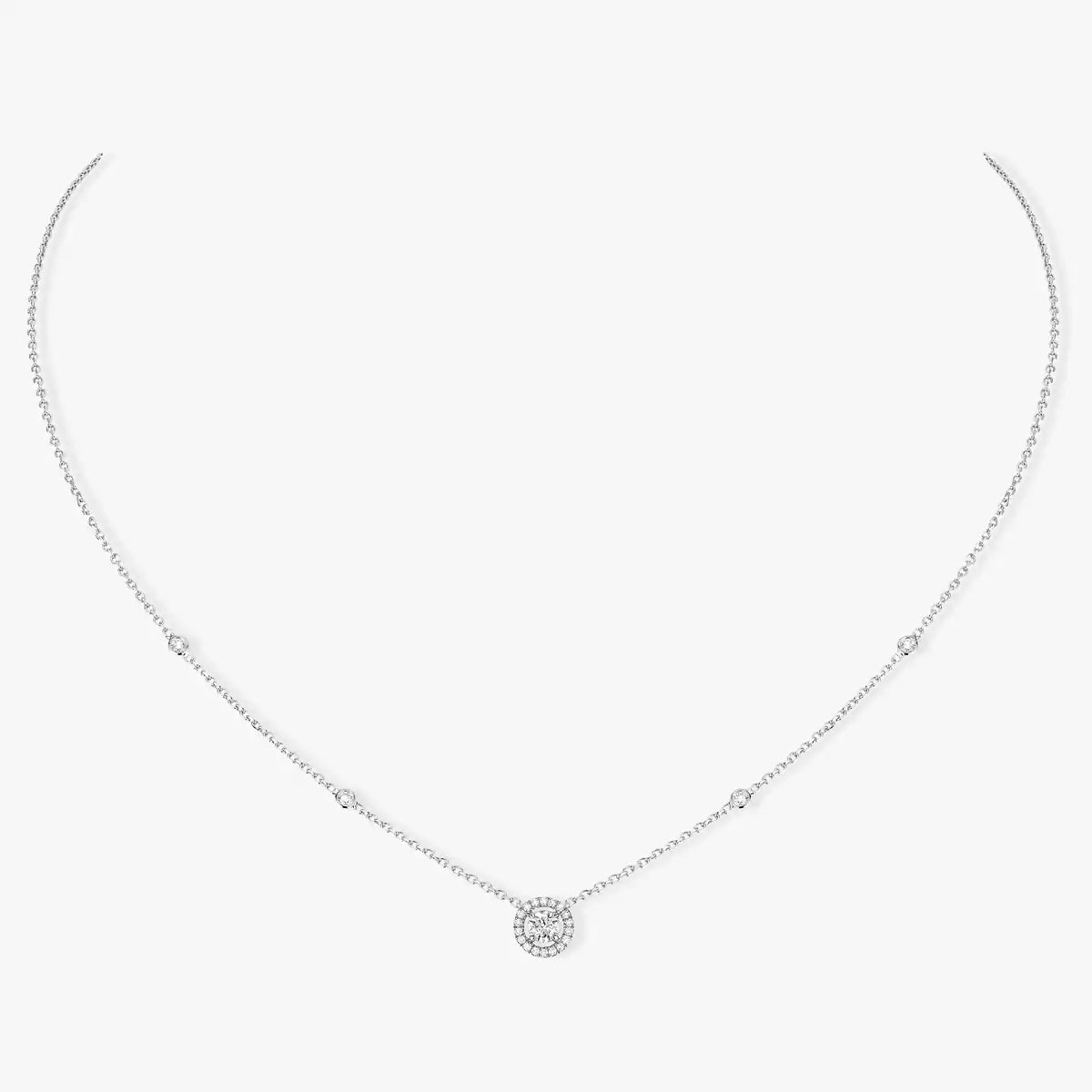 [Mystic] ダイヤモンドネックレス 0.20カラット ブリリアントカット Joy