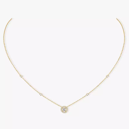 [Mystic] ダイヤモンドネックレス 0.20カラット ブリリアントカット Joy