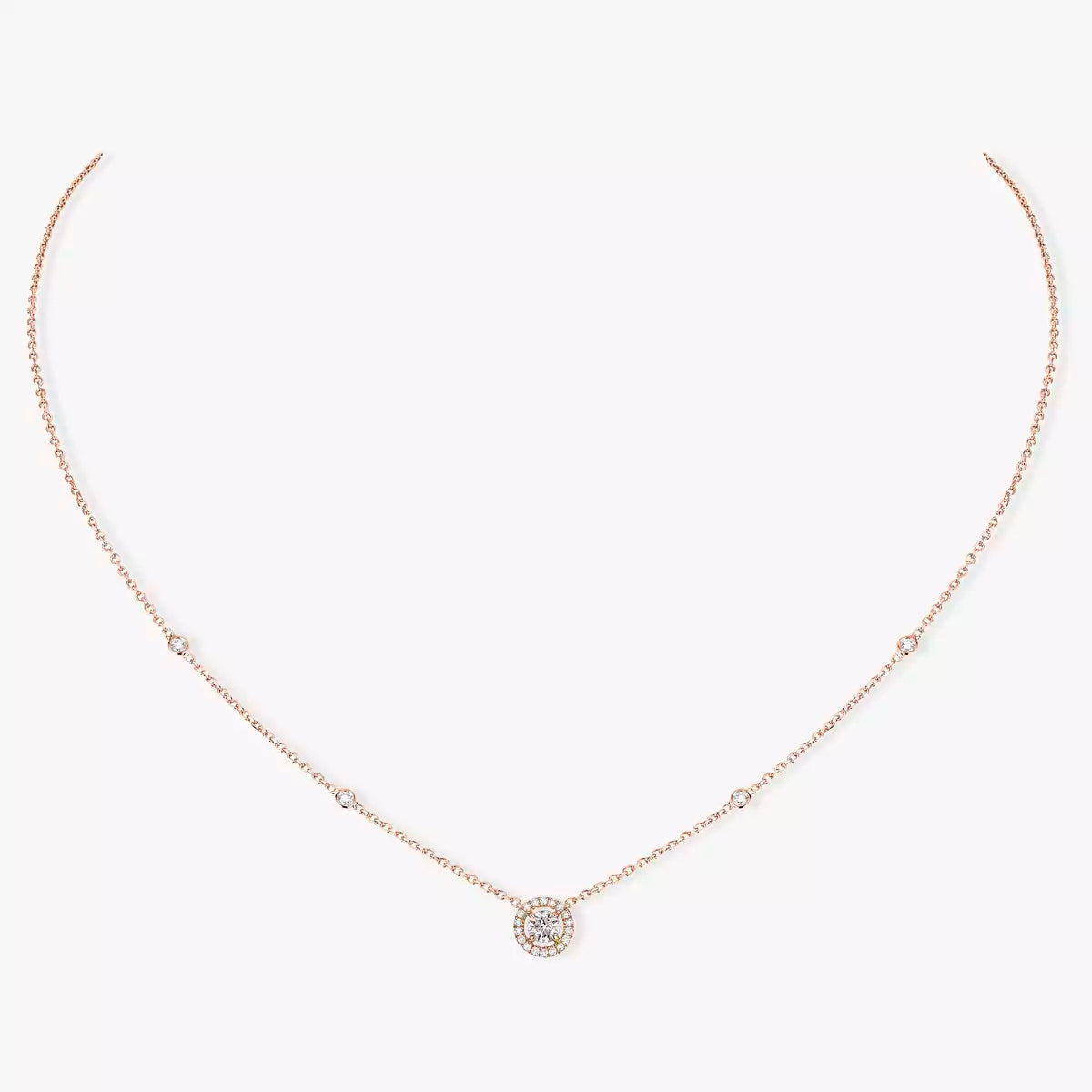 [Mystic] ダイヤモンドネックレス 0.20カラット ブリリアントカット Joy