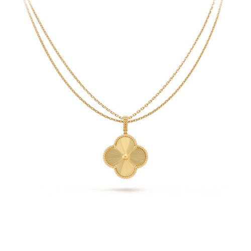 Mysitc CLOVER 25MM PEDANT NECKLACE GOLD